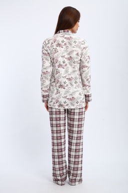 Пижама женская из футера Салли укроп