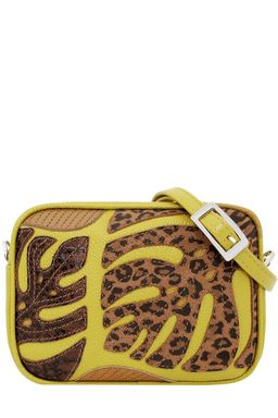 Сумка с аппликацией ЛИКВИДАЦИЯ КОЛЛЕКЦИИ ДС-340-257 ярко-желтый