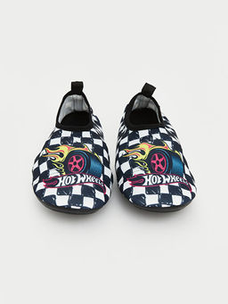 Hot Wheels Bask?l? Erkek ?ocuk Deniz Ayakkab?s?
