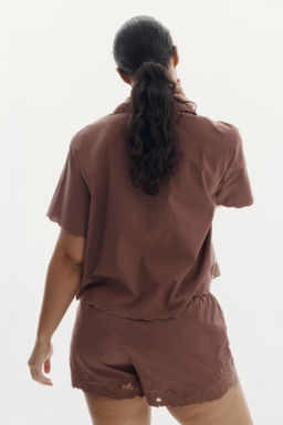 Pijama con bordado ingl?s - H&m фото 7