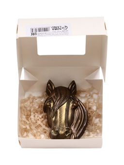 Шоколадная фигурка Голова Лошади, кондитерская глазурь, 65 г