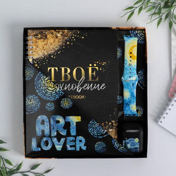 Набор: ремень для часов, ежедневник и чехол для наушников Art lover, 20 х 22 см - Like me фото 14