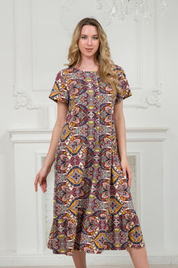 Платье женское из кулирки Кармелита восток - Амадэль фото 11