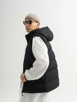 Жилет с капюшоном, утепленный стеганный мужской Saimaa  фото 65