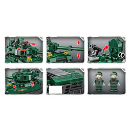 Конструктор Роботы. Танк-трансформер, 489 деталей - Simaland фото 2