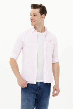 U. S. Polo Assn / Мужская рубашка с длинным рукавом Magnolia - U.s. polo assn фото 3