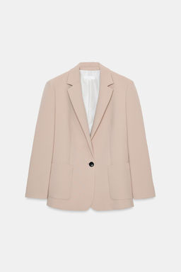 STRAIGHT BLAZER WITH SHOULDER PADS - Zara фото 7