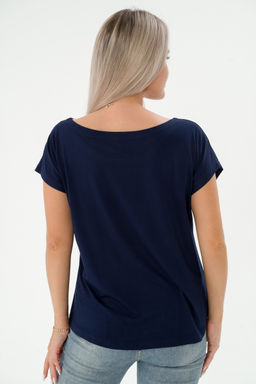 Футболка женская из вискозы Лирика синий You are safe - Амадэль фото 11