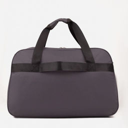 Сумка дорожная на молнии, 2 наружных кармана, держатель для чемодана, длинный ремень, цвет серый - Simaland фото 3