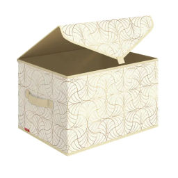 VAL LS-BOX-TM Короб стеллажный с крышкой, большой, 40*30*25 см, LINE SUN, шт