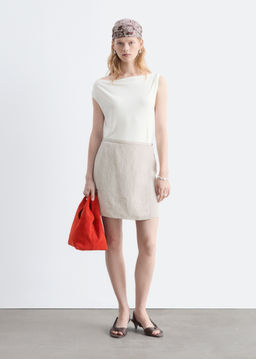 Top de punto con tirantes retorcidos - H&m фото 7