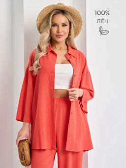 JETTY Рубашка / 100% лён