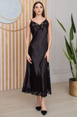 ADELINA 4175 Длинная элегантная сорочка Mia-Amore