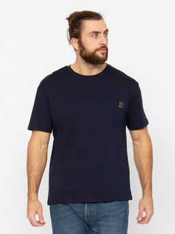 CRB wear/CWMM 60316-41 Футболка мужская,темно-синий/Ex.Cherubino