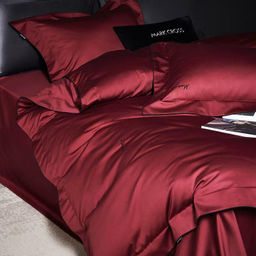 КПБ Mency Winni Mark Cross Бархатный сатин MENWMC009 2 спальный