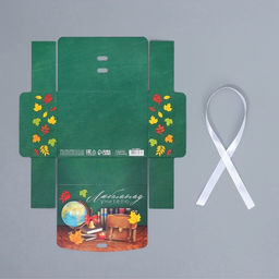 Цена за 3 шт. Коробка подарочная складная, упаковка, «Любимому учителю», 16.5×12×5 см