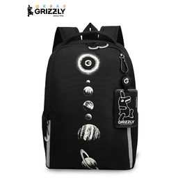 RB-651-2 Рюкзак школьный с картхолдером на держателе - Grizzly фото 31