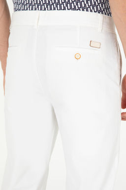 Erkek Beyaz Kanvas / Chino Pantolon Sepette S_rpriz _ndirim - U.s. polo assn фото 6