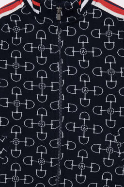 Темно-синяя толстовка для мальчиков с круглым вырезом - U.s. polo assn фото 6