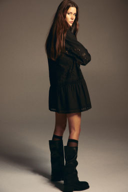 Vestido con bordado ingl?s - H&m фото 6