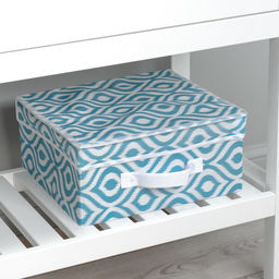 Короб для хранения Доляна Лагуна, 302815 см, бирюзовый  фото 10