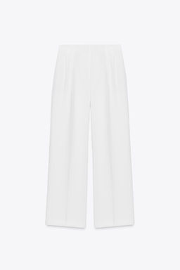 WIDE-LEG TROUSERS WITH DARTS - Zara фото 7