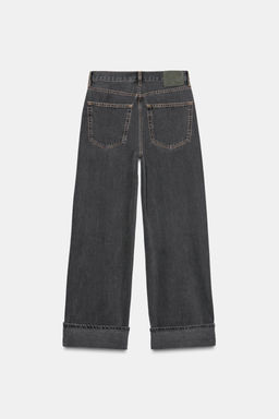 ZW COLLECTION BAGGY MID-WAIST JEANS - Zara фото 7