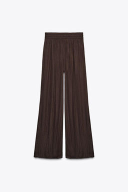 WIDE FLOWING TROUSERS - Zara фото 10