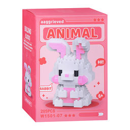 Конструктор "Кролик" (205 дет.) в коробке