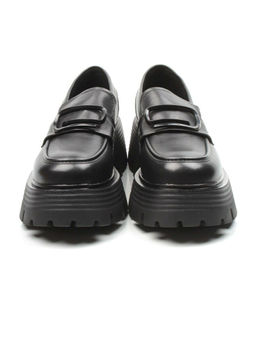 03-5932 BLACK Лоферы женские (натуральная кожа) - Фабричный китай фото 6