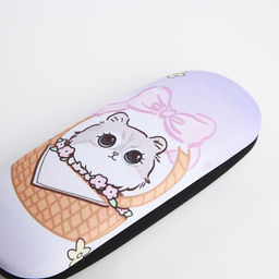 Футляр для очков, 16 х 4 х 6 см, хлопушка, цвет сиреневый - Simaland фото 3