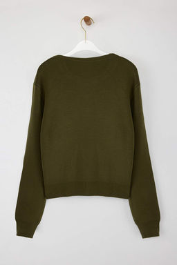 TRENDYOLMILLA Mavi Basic H?rka-Bluz Triko H?rka TWOAW25HI00216 фото 8