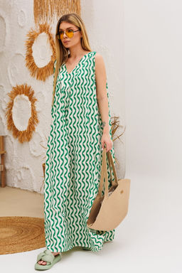 Платье AmberA 1117 зеленый  фото 6