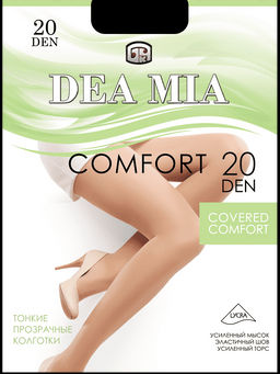 Колготки классические DEA MIA COMFORT 20 черный