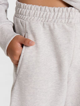 Комплект для мальчиков (худи, брюки) серый с печатью - Mark formelle фото 9