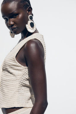 TEXTURED TOP - Zara фото 14
