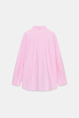 OVERSIZE POPLIN SHIRT - Zara фото 7