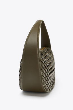 WOVEN-EFFECT HANDBAG - Zara фото 4