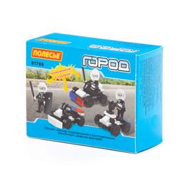 Конструктор Классик Город. Полиция-6 (43 элемента) (в коробке) - Полесье фото 8