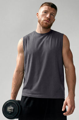 Мужская футболка оверсайз без рукавов Happyfox - Happy fox фото 28