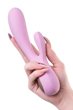Нереалистичный вибратор Satisfyer Mono Flex, силикон, розовый, 20,4 см.