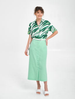 Блузка с принтом