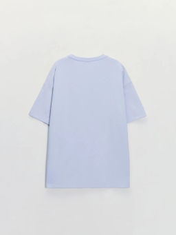 Футболка свободного кроя с принтом ZR2605023408-41 / Zarina