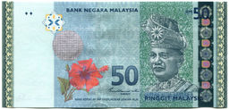 Банкнота 50 ринггит 2019 года Малайзия