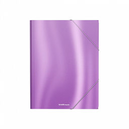 Цена за 3 шт. Папка на резинках пластиковая ErichKrause Glossy Candy, A4, ассорти (в пакете по 3 шт.)  фото 3