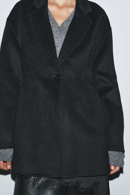 TAILORED BLAZER WITH WOOL ZW COLLECTION - Zara фото 4