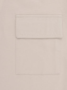 К 302591/бежевый 0403 фуфайка (футболка) для мал