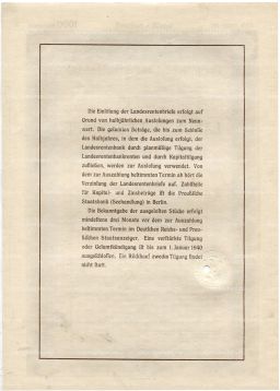 Облигация 4,5% 1000 рейхсмарок 1940 года Германия