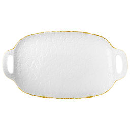 ПОДНОС LEFARD CHARM 46,5*26*5,5 СМ (С ЗОЛОТОЙ ЛИНИЕЙ)