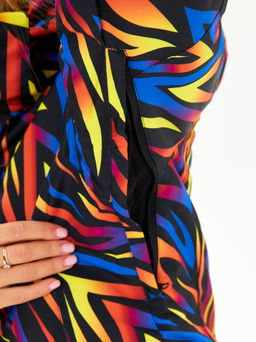 Женская горнолыжная сноубордическая куртка Alpha Endless Ultra Chaleur SNB 423/316_1 Разноцветный  фото 15